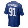 Darius Alexander New York Giants Nike Team Game Jersey - - Detail View