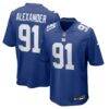 Darius Alexander New York Giants Nike Team Game Jersey - - Front View