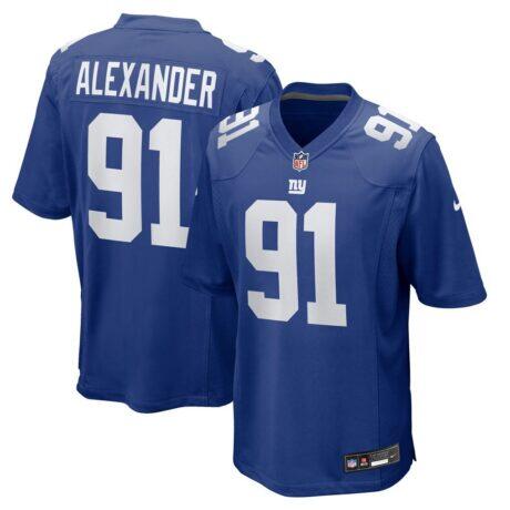 Darius Alexander New York Giants Nike Team Game Jersey - - Front View