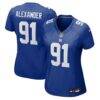 Darius Alexander New York Giants Nike Women's Team Game Jersey - - Front View