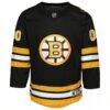 Boston Bruins Youth Home Custom Premier Jersey - Black - Side View