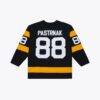 David Pastrnak Boston Bruins Mitchell & Ness 2015 Power Play Jersey - Black - Side View