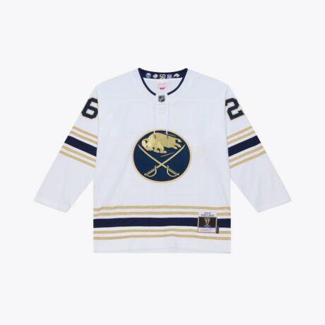 Rasmus Dahlin Buffalo Sabres Mitchell & Ness 2019 Power Play Jersey - White - Front View
