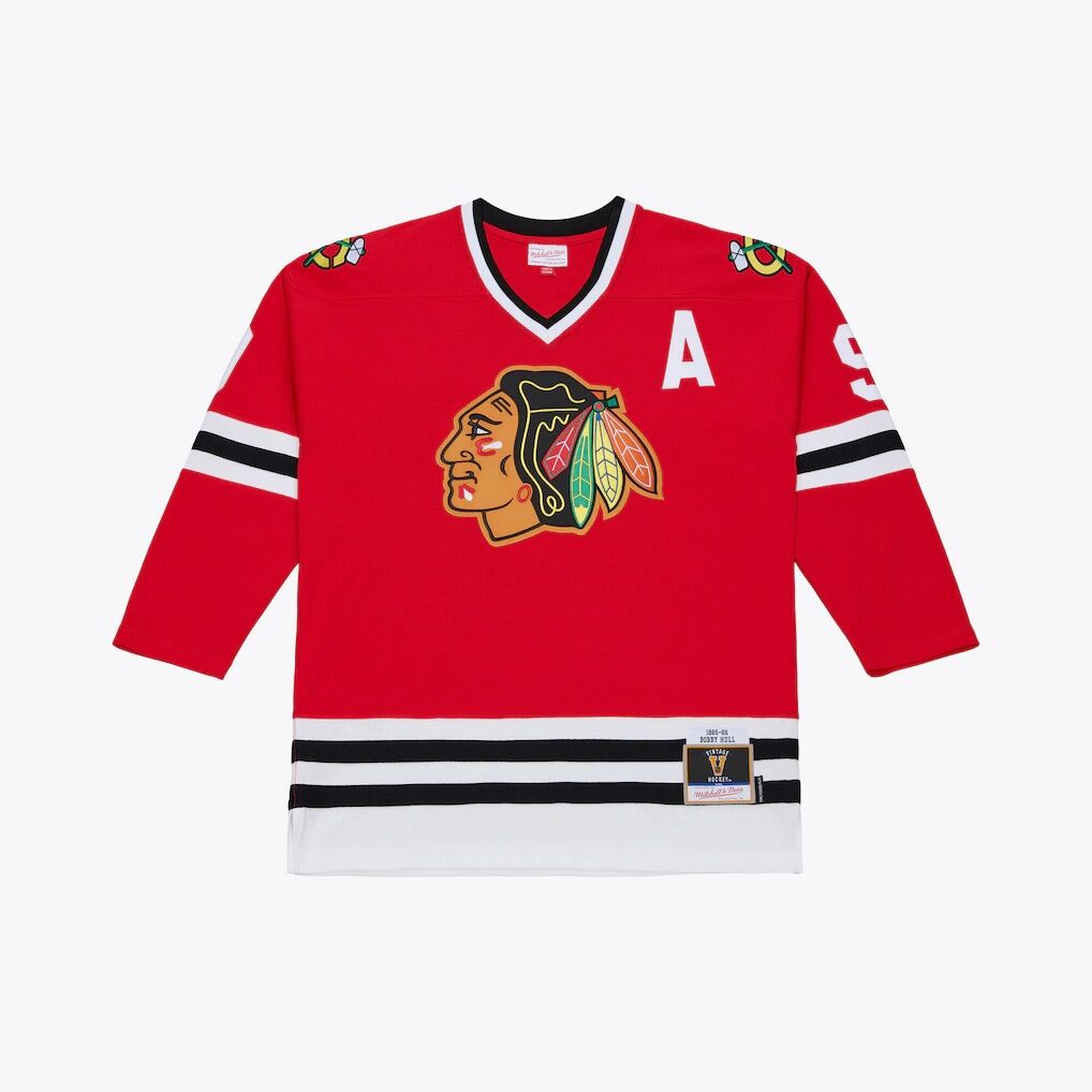 Bobby Hull Chicago Blackhawks Mitchell & Ness 1966 Power Play Jersey