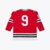 Bobby Hull Chicago Blackhawks Mitchell & Ness 1966 Power Play Jersey - Red - Side View