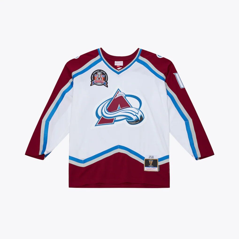 Joe Sakic Colorado Avalanche Mitchell & Ness 1995 Power Play Jersey