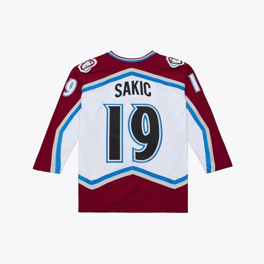 Joe Sakic Colorado Avalanche Mitchell & Ness 1995 Power Play Jersey