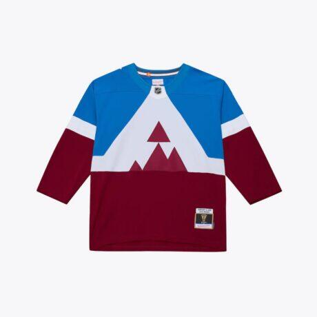 Cale Makar Colorado Avalanche Mitchell & Ness 2020 Power Play Jersey - Blue - Front View