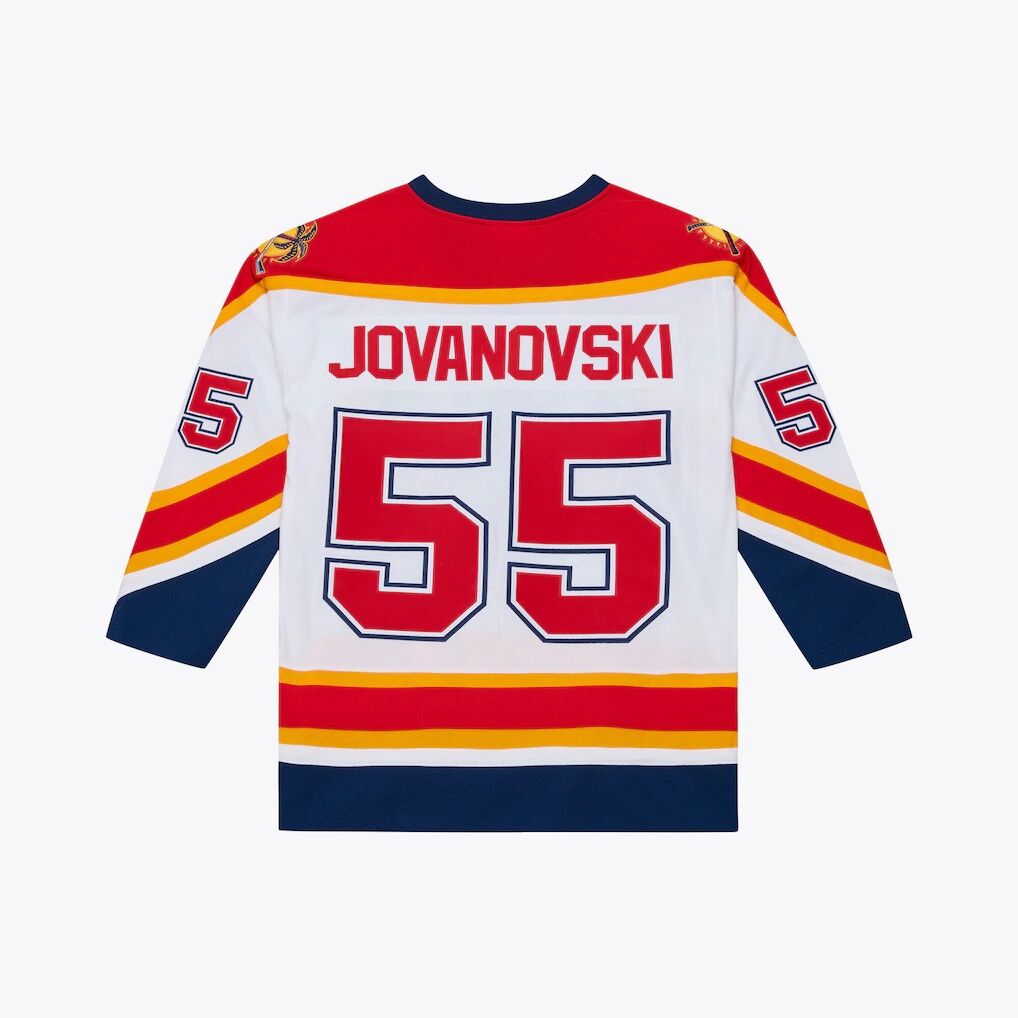 Ed Jovanovski Florida Panthers Mitchell & Ness 1996 Power Play Jersey