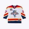 Scott Mellanby Florida Panthers Mitchell & Ness 1996 Power Play Jersey - White - Front View