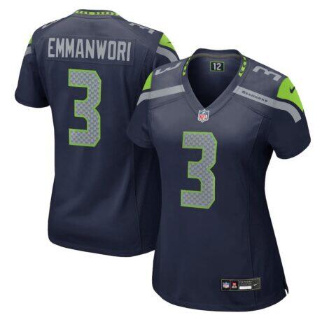 Nick Emmanwori Seattle Seahawks Nike Women's Team Game Jersey - - Front View