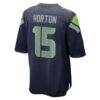 Tory Horton Seattle Seahawks Nike Team Game Jersey - College Navy - Detail View