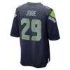 Josh Jobe Seattle Seahawks Nike Team Game Jersey - - Detail View