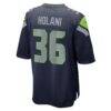 George Holani Seattle Seahawks Nike Team Game Jersey - - Detail View
