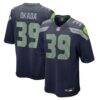 Ty Okada Seattle Seahawks Nike Team Game Jersey - - Front View