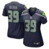 Ty Okada Seattle Seahawks Nike Women's Team Game Jersey - - Front View