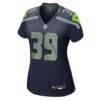 Ty Okada Seattle Seahawks Nike Women's Team Game Jersey - - Side View