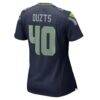 Robbie Ouzts Seattle Seahawks Nike Women's Team Game Jersey - - Detail View