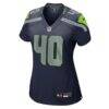 Robbie Ouzts Seattle Seahawks Nike Women's Team Game Jersey - - Side View