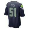 Jared Ivey Seattle Seahawks Nike Team Game Jersey - - Detail View