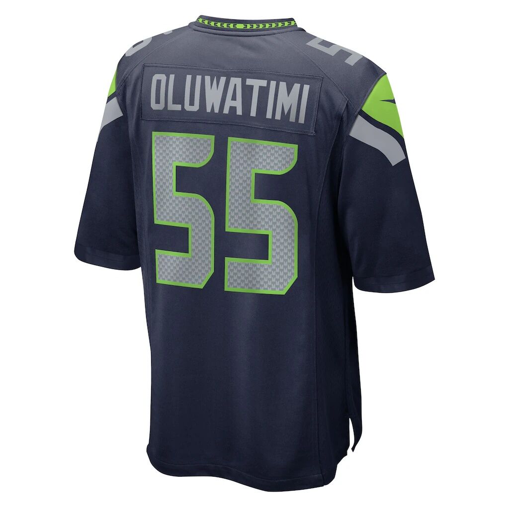 Olu Oluwatimi Seattle Seahawks Nike Team Game Jersey -  College Navy