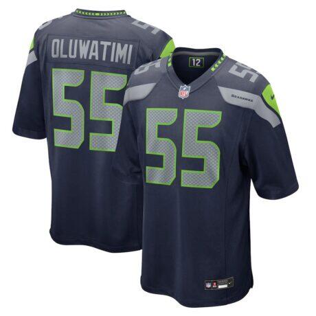Olu Oluwatimi Seattle Seahawks Nike Team Game Jersey - - Front View