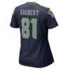 Eric Saubert Seattle Seahawks Nike Women's Team Game Jersey - - Detail View