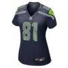 Eric Saubert Seattle Seahawks Nike Women's Team Game Jersey - - Side View