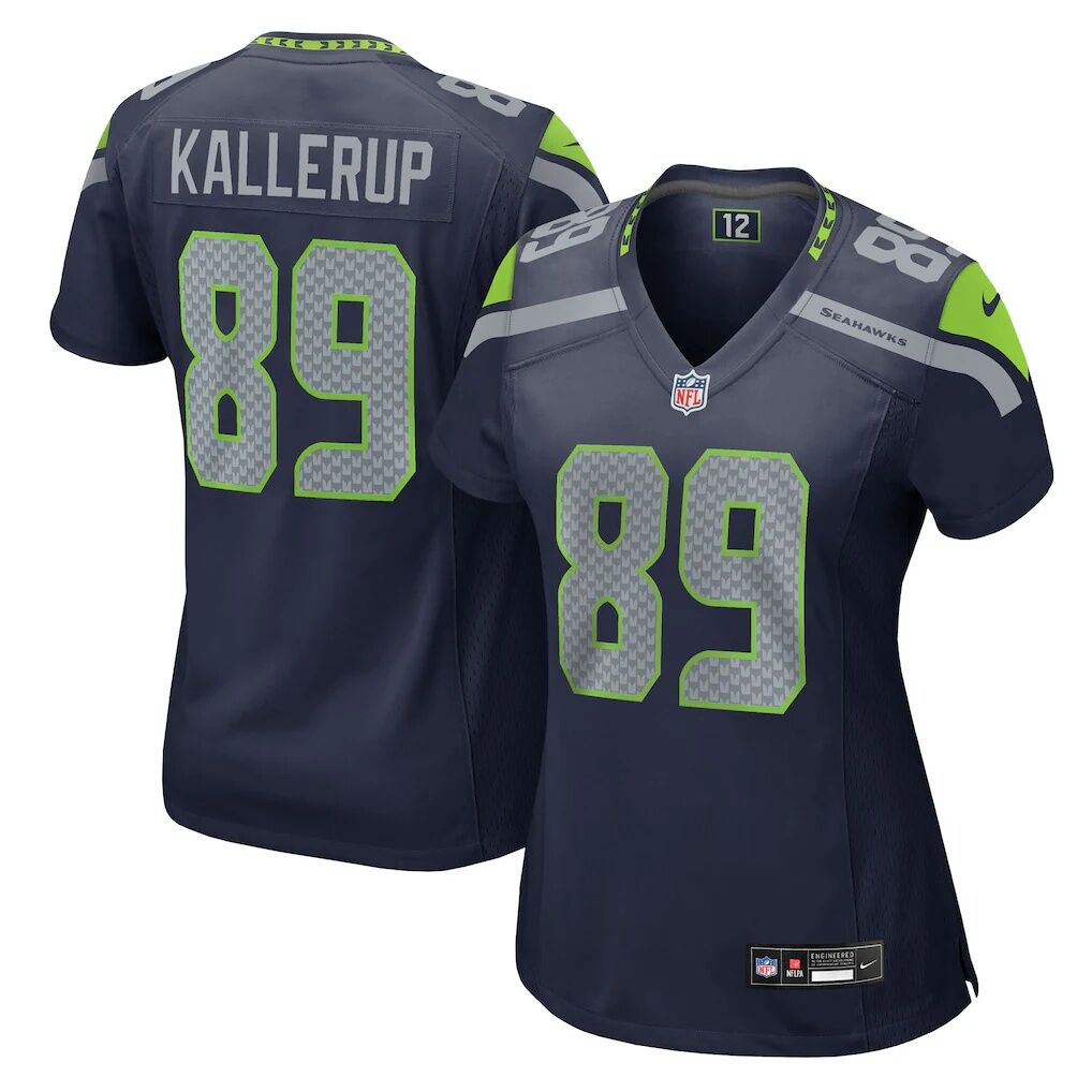 Nick Kallerup Seattle Seahawks Nike Women's Team Game Jersey -  College Navy