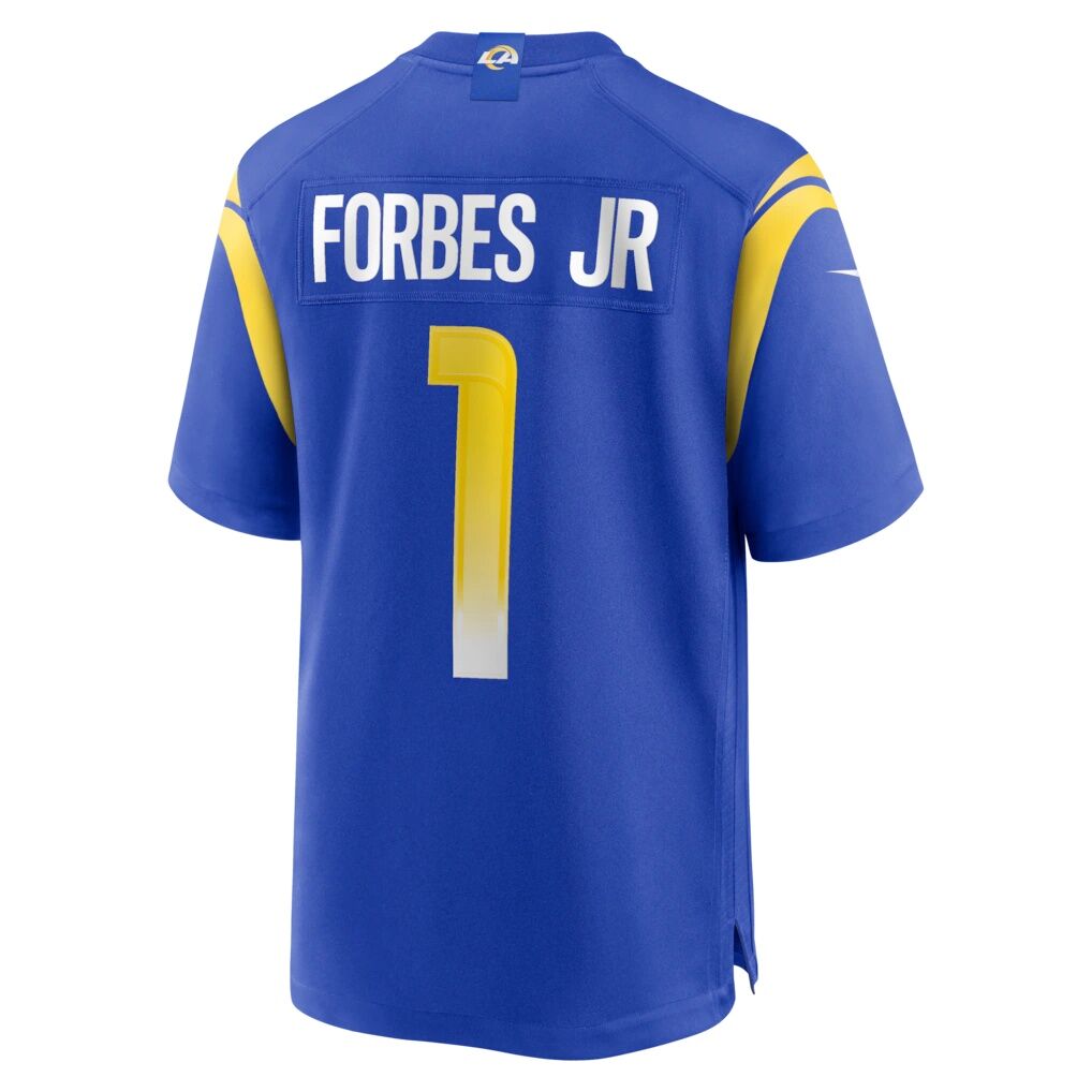 Emmanuel Forbes Jr. Los Angeles Rams Nike Team Game Jersey -  Royal
