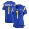 Emmanuel Forbes Jr. Los Angeles Rams Nike Women's Team Game Jersey - - Front View