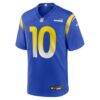 Josaiah Stewart Los Angeles Rams Nike Team Game Jersey - - Side View