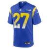Jarquez Hunter Los Angeles Rams Nike Team Game Jersey - - Side View
