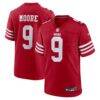 Skyy Moore San Francisco 49ers Nike Team Game Jersey - - Front View
