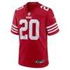 Upton Stout San Francisco 49ers Nike Team Game Jersey - - Side View