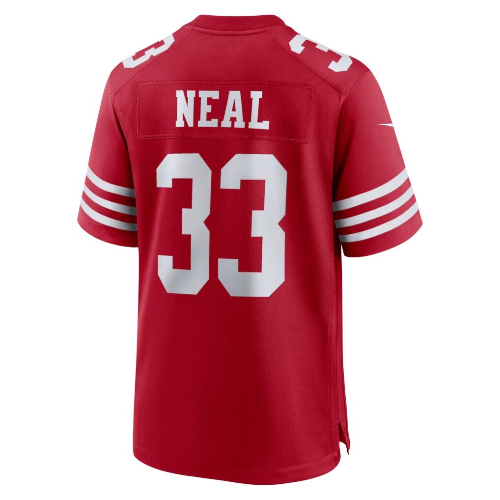 Siran Neal San Francisco 49ers Nike Team Game Jersey -  Scarlet