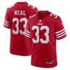 Siran Neal San Francisco 49ers Nike Team Game Jersey - - Front View