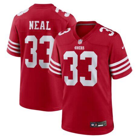 Siran Neal San Francisco 49ers Nike Team Game Jersey - - Front View