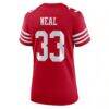 Siran Neal San Francisco 49ers Nike Women's Team Game Jersey - - Detail View