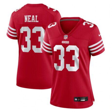 Siran Neal San Francisco 49ers Nike Women's Team Game Jersey - - Front View