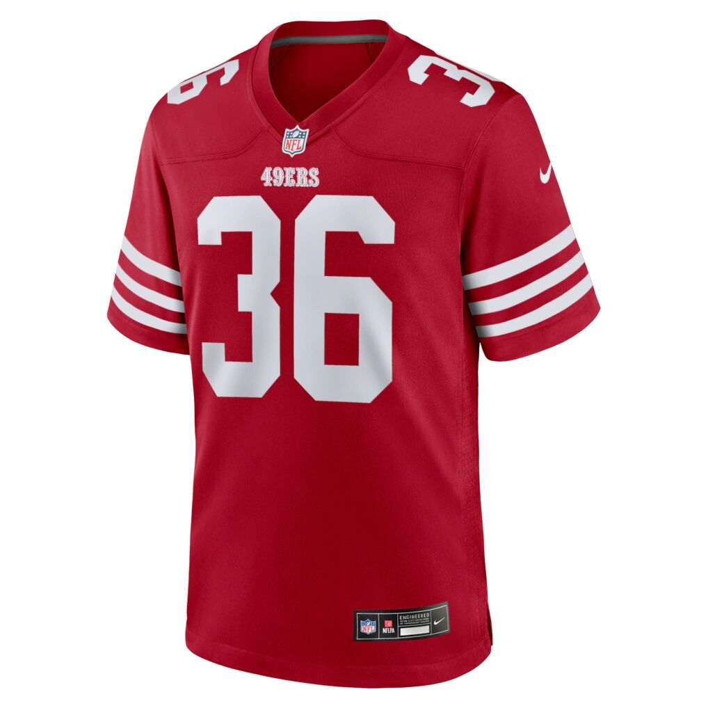Marques Sigle San Francisco 49ers Nike Team Game Jersey -  Scarlet