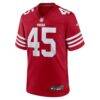 Nick Martin San Francisco 49ers Nike Team Game Jersey - - Side View