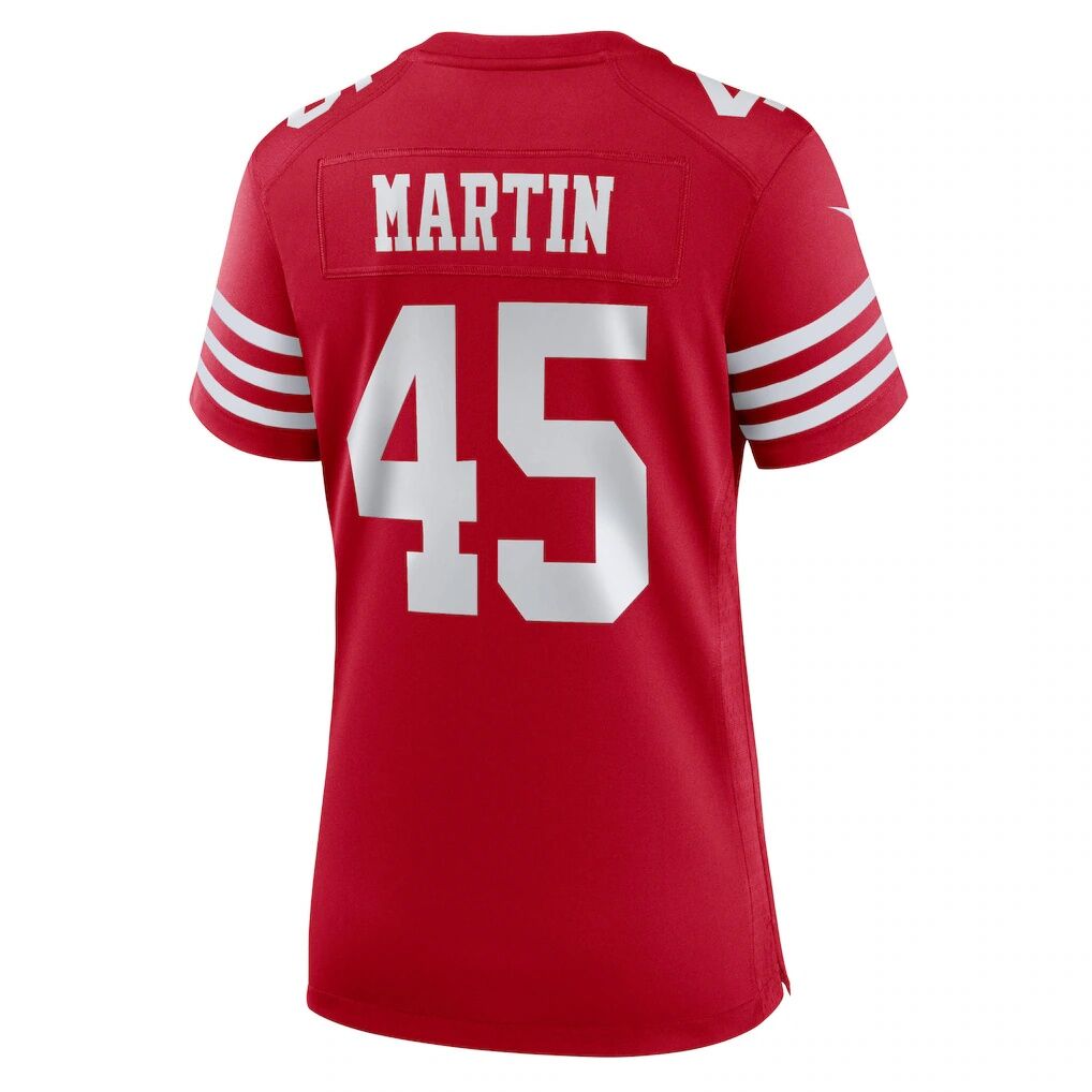 Nick Martin San Francisco 49ers Nike Women's Team Game Jersey -  Scarlet