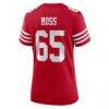 Drew Moss San Francisco 49ers Nike Women's Team Game Jersey - - Detail View