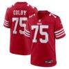 Connor Colby San Francisco 49ers Nike Team Game Jersey - - Front View