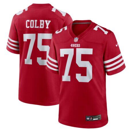 Connor Colby San Francisco 49ers Nike Team Game Jersey - - Front View