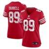 Luke Farrell San Francisco 49ers Nike Women's Team Game Jersey - - Front View