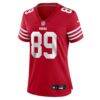 Luke Farrell San Francisco 49ers Nike Women's Team Game Jersey - - Side View