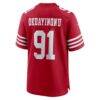 Sam Okuayinonu San Francisco 49ers Nike Team Game Jersey - - Detail View