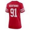 Sam Okuayinonu San Francisco 49ers Nike Women's Team Game Jersey - - Detail View